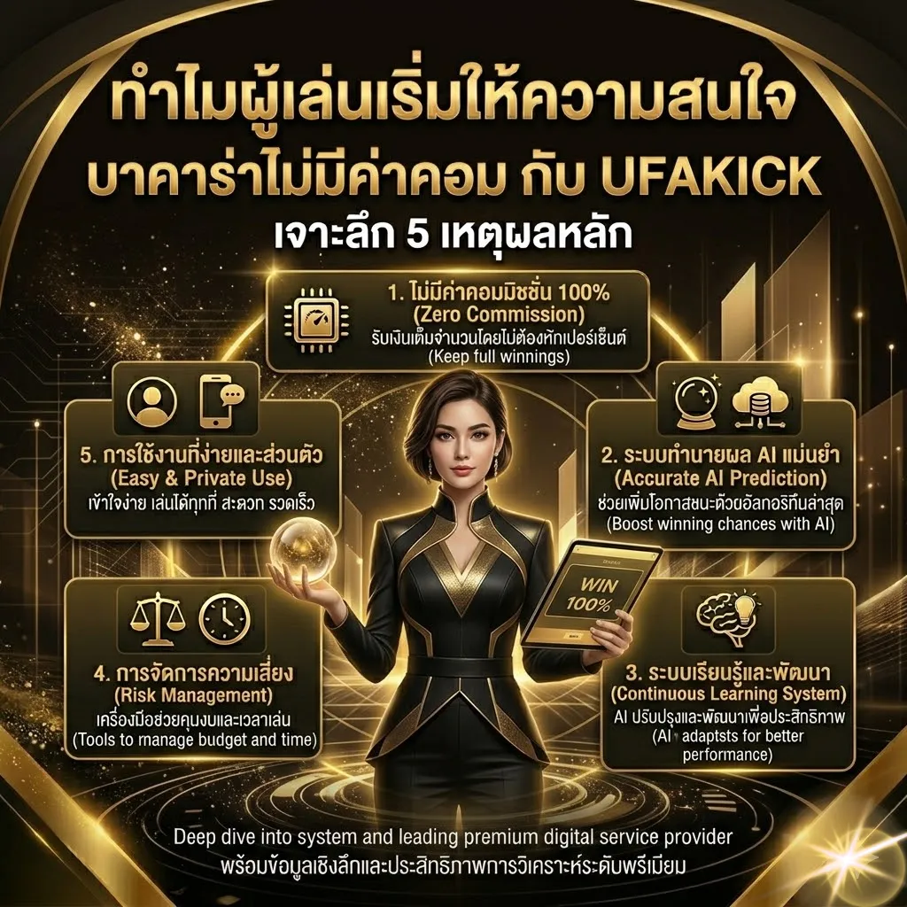 บาคาร่าไม่มีค่าคอม UFAKICK
